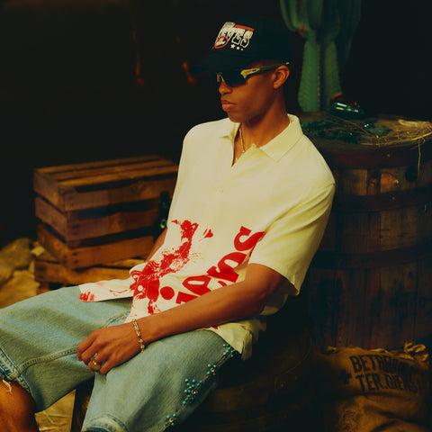 Rodeo SS Button Up - Cream