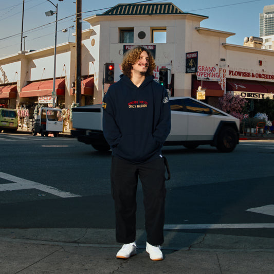 Nicewigg in CR X 100T LA to Tokyo Hoodie