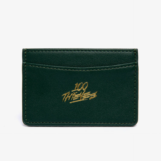 Front of Foundations FW'23 Card Holder - Forest