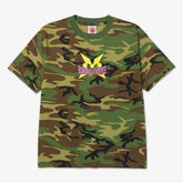 Front of 100T x MomoToys - Woodland Camo T-Shirt