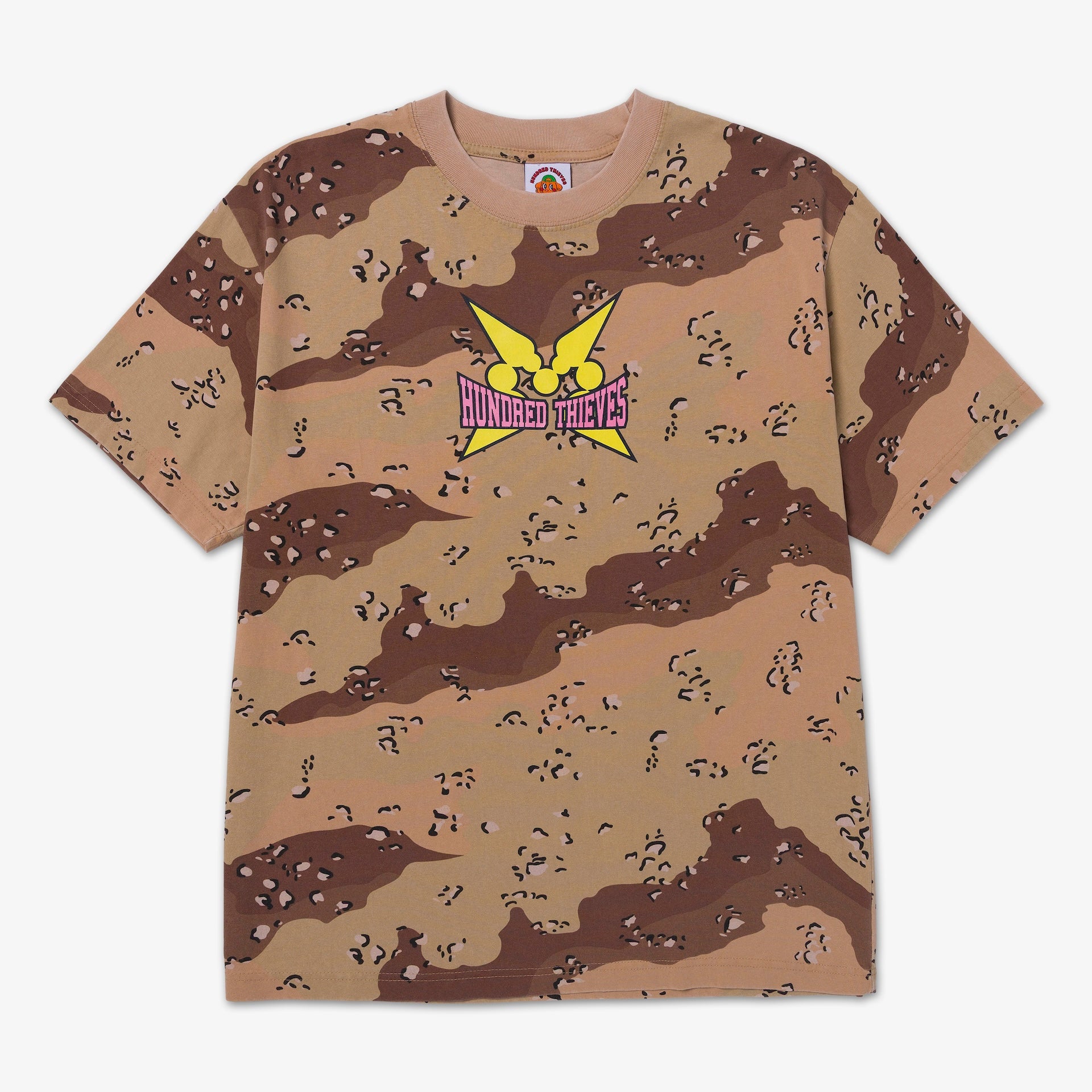 Momotoys + 100T - Desert Battle Camo T-Shirt