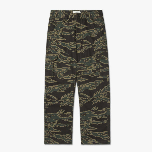 Front of Cargo Pant - Tiger Camo