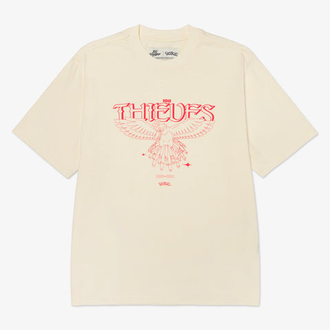 Front of Ho-Oh SS T-shirt - Cream