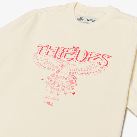 logo detail on Ho-Oh SS T-shirt - Cream
