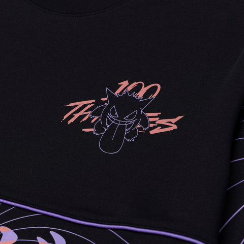100 Thieves logo on Gengar Jersey - Dark Purple