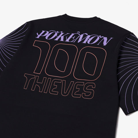 Back detail on Gengar Jersey - Dark Purple