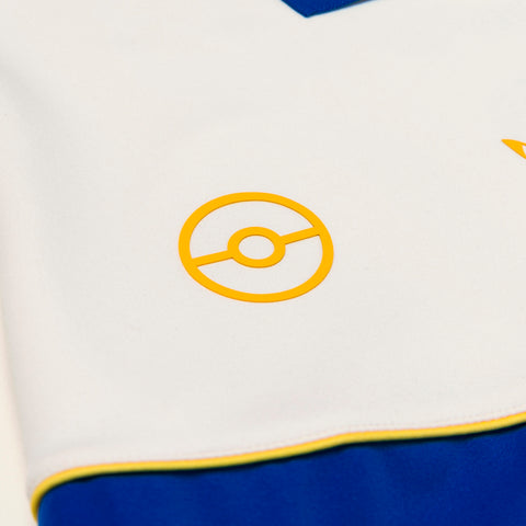 Poke ball on Pikachu Jersey - Cream