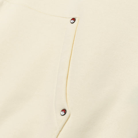 enamel detail on Gyarados Crewneck - Cream