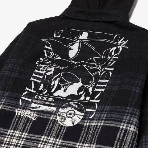 Charizard Quilted Flannel Jacket