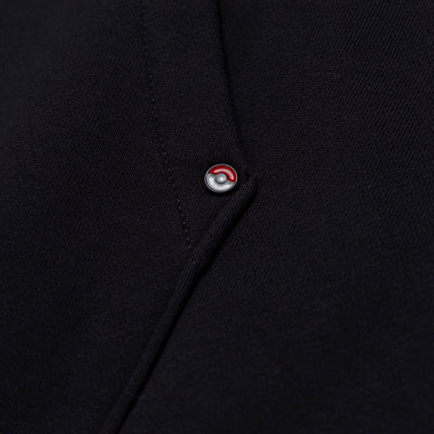 Enamel on Umbreon Hoodie - Black