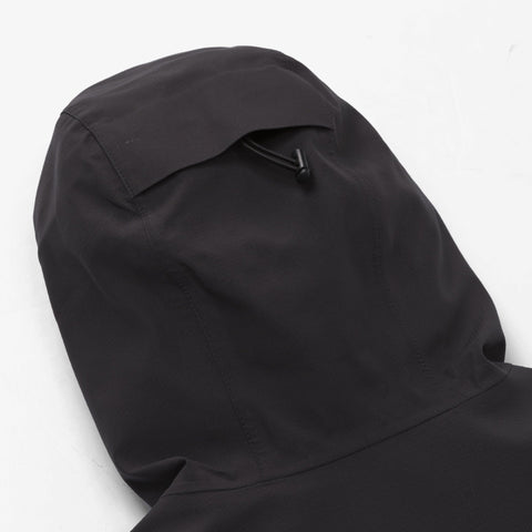 hood detail on Foundations SS'24 3L Shell Jacket - Graphite