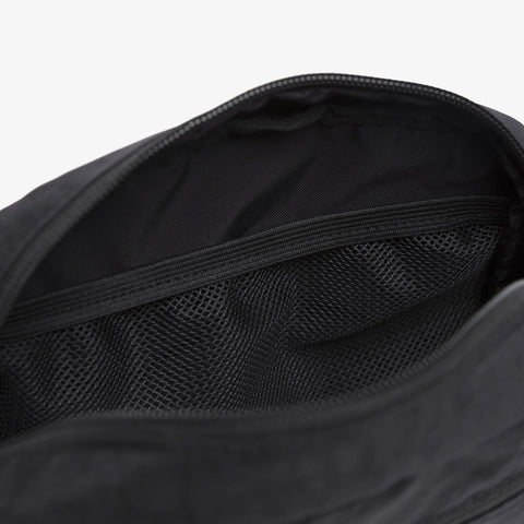 mesh pocket inside of Foundations SS'24 Cross Bag - Black