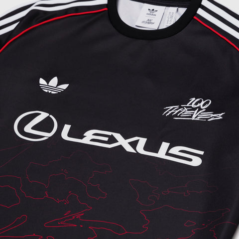 Logo detail on adidas Originals 2025 Worlds Jersey