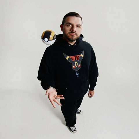 Courage in the Umbreon Hoodie - Black