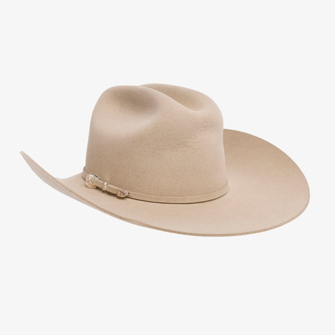 Back of Deadeye Cowboy Hat - Cream