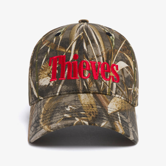 Front of Thieves Hat - Tree Camo