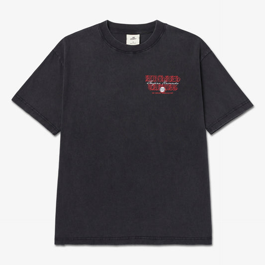 Front of Tanjiro T-shirt - Vintage Black