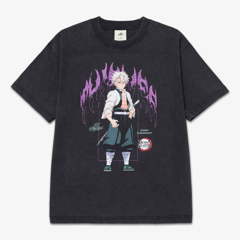 Sanemi T-shirt - Vintage Black