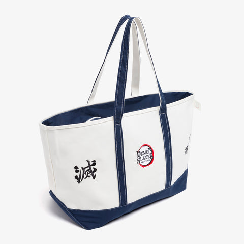 Side of Demon Slayer Tote Bag - Cream