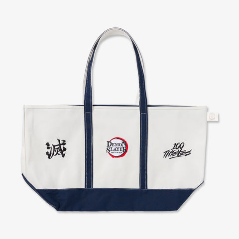 Demon Slayer Tote Bag - Cream
