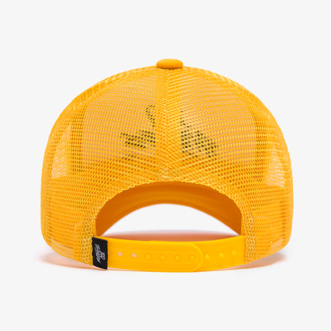 back of Foundations SS'24 Trucker Hat - Gold