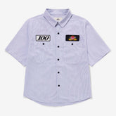 Front of Striped Mechanics Shirt