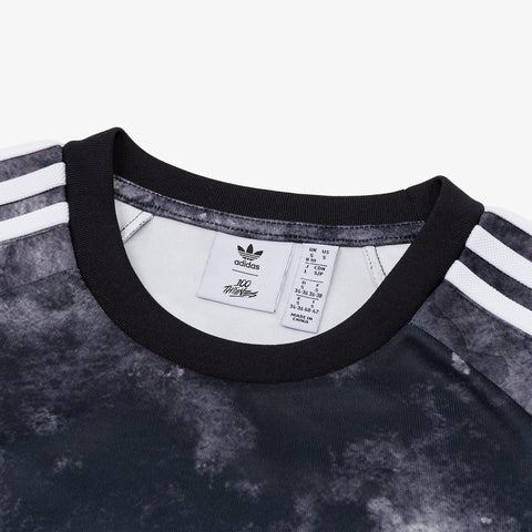 label on adidas Originals X 100 Thieves 2024 Primary Jersey