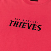 Graphic on Mettalic Core T-shirt - Red