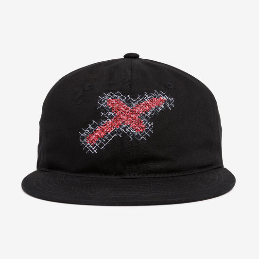 Front of Static Connection Hat - Black