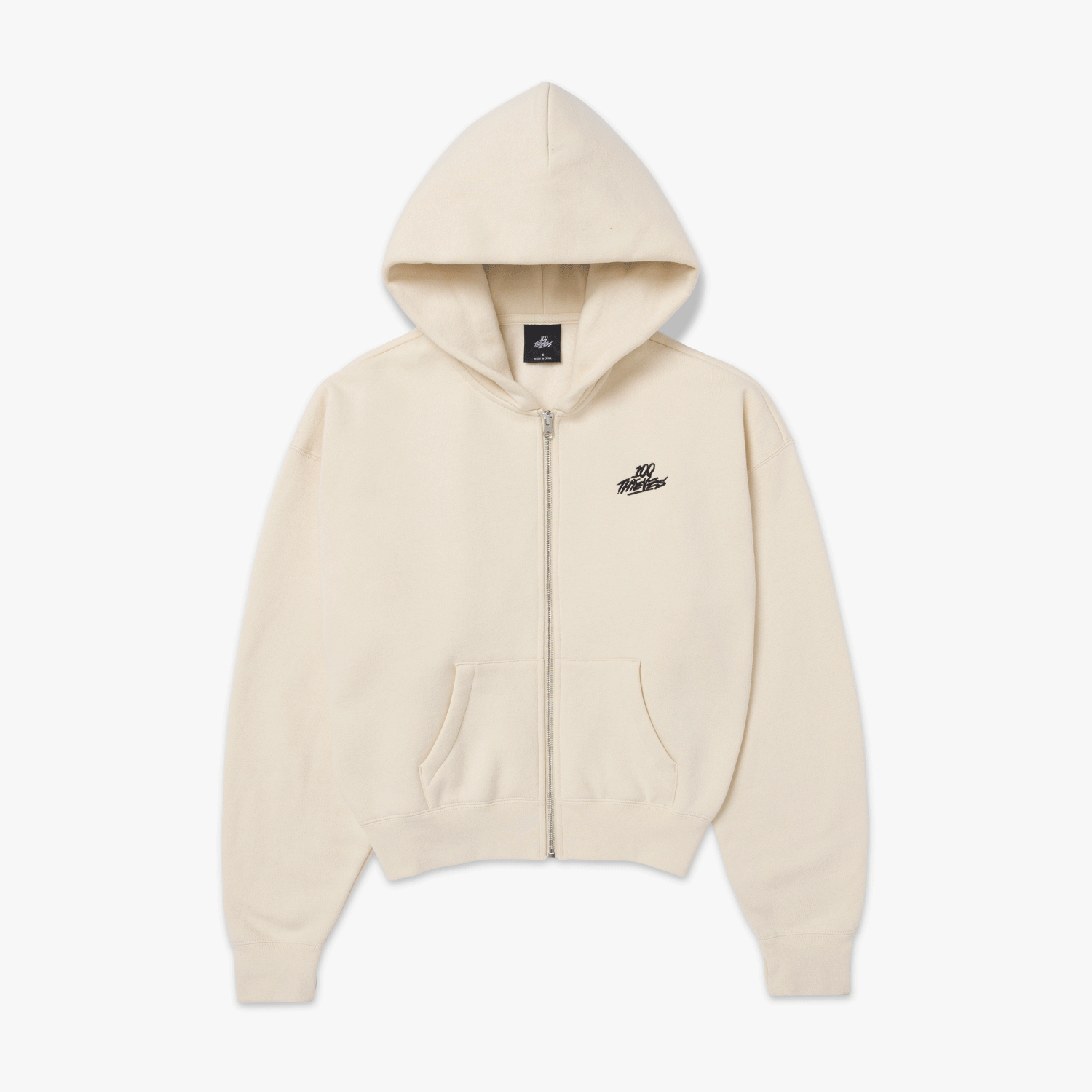 Beige zip up hoodie womens online