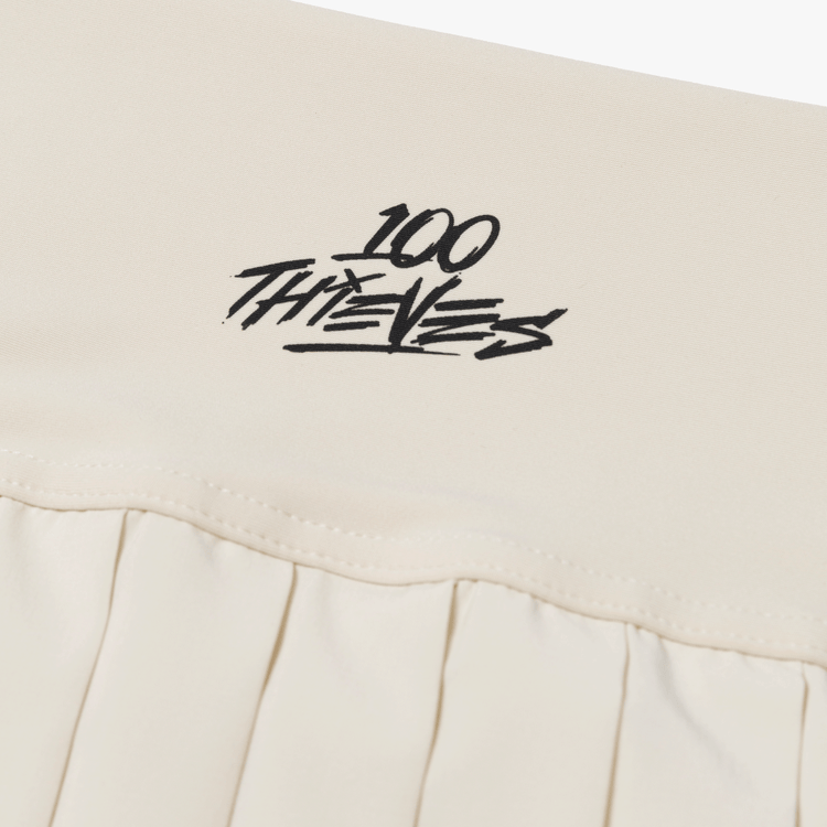 Foundations FW'24 Women's Tennis Skirt - Cream