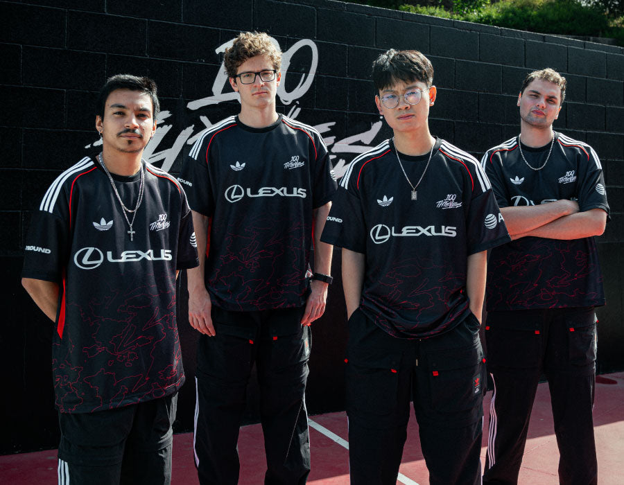 100 Thieves Apex in Worlds Jersey