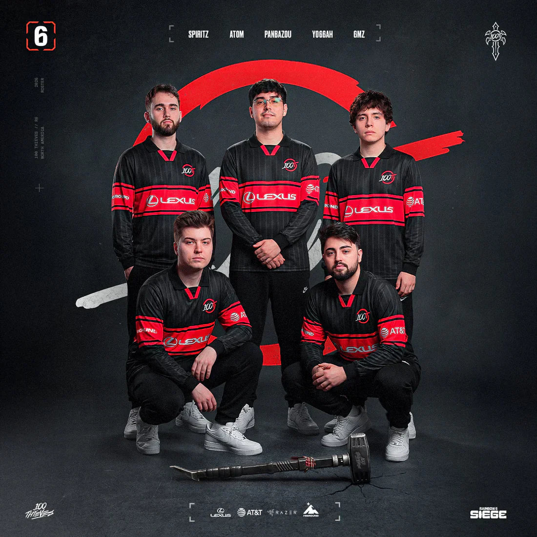 100 Thieves vs Five Fears - 12:00 PM PST