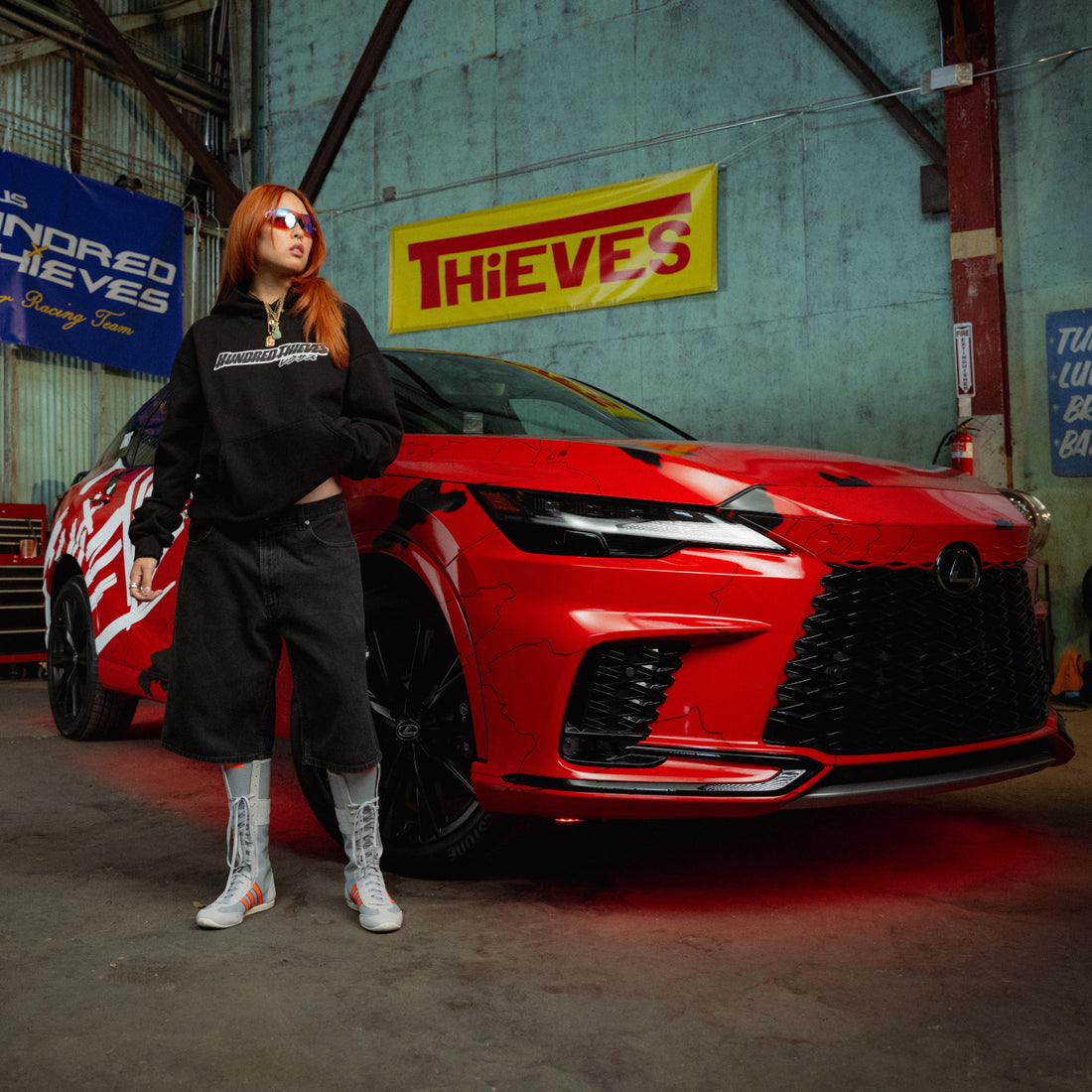 Lexus and 100 Thieves Partnership