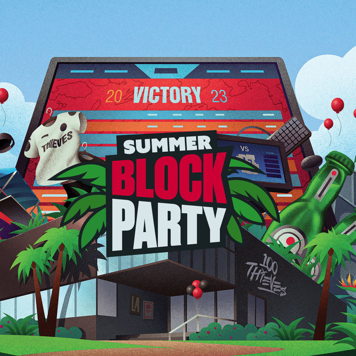 100 Thieves 2023 Summer Block Party Recap