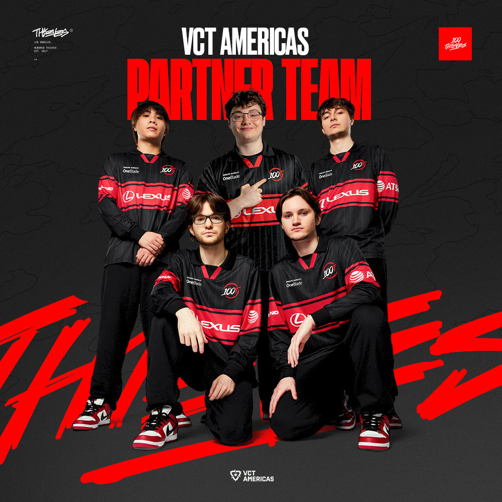 100 Thieves Partners With Riot Games For VCT 2027