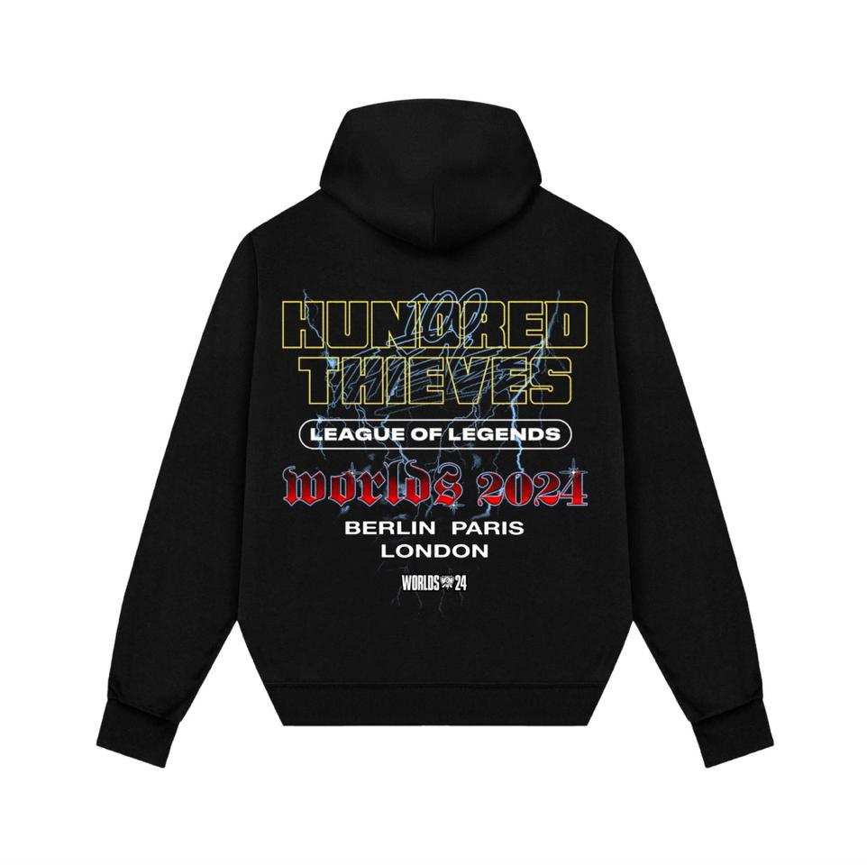 100 Thieves No Camping deals Hoodie