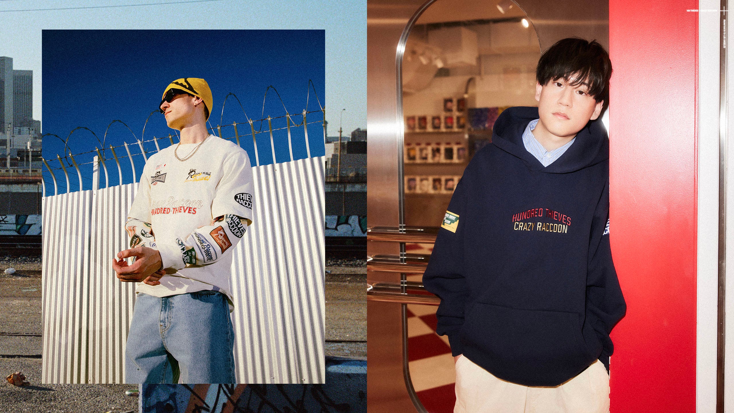 100 Thieves x Crazy Raccoon '26 Lookbook