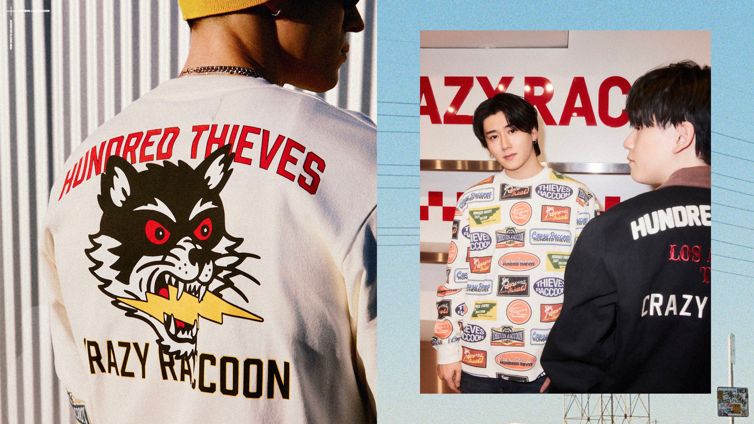 100 Thieves x Crazy Raccoon '26 Lookbook