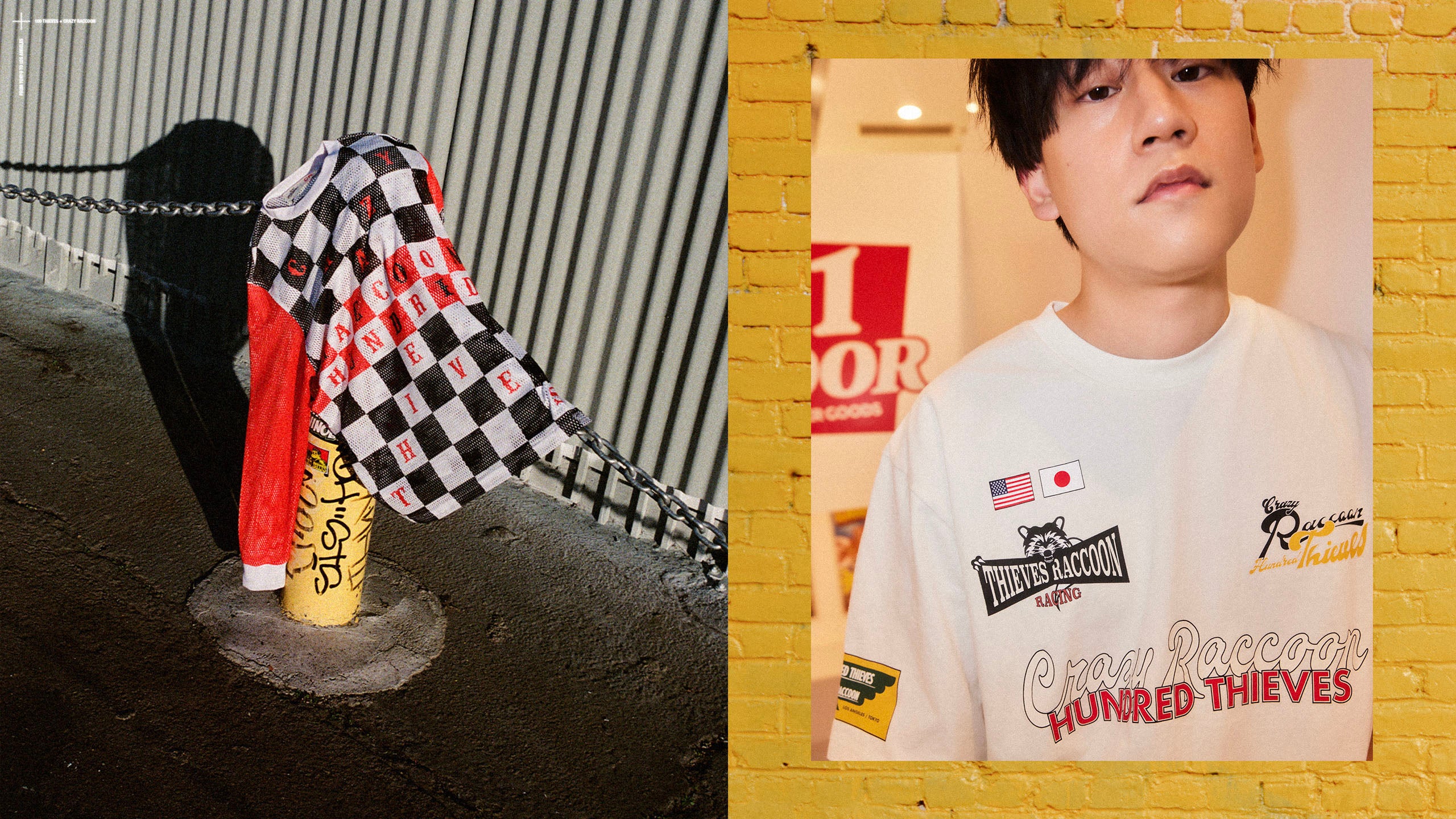 100 Thieves x Crazy Raccoon '26 Lookbook