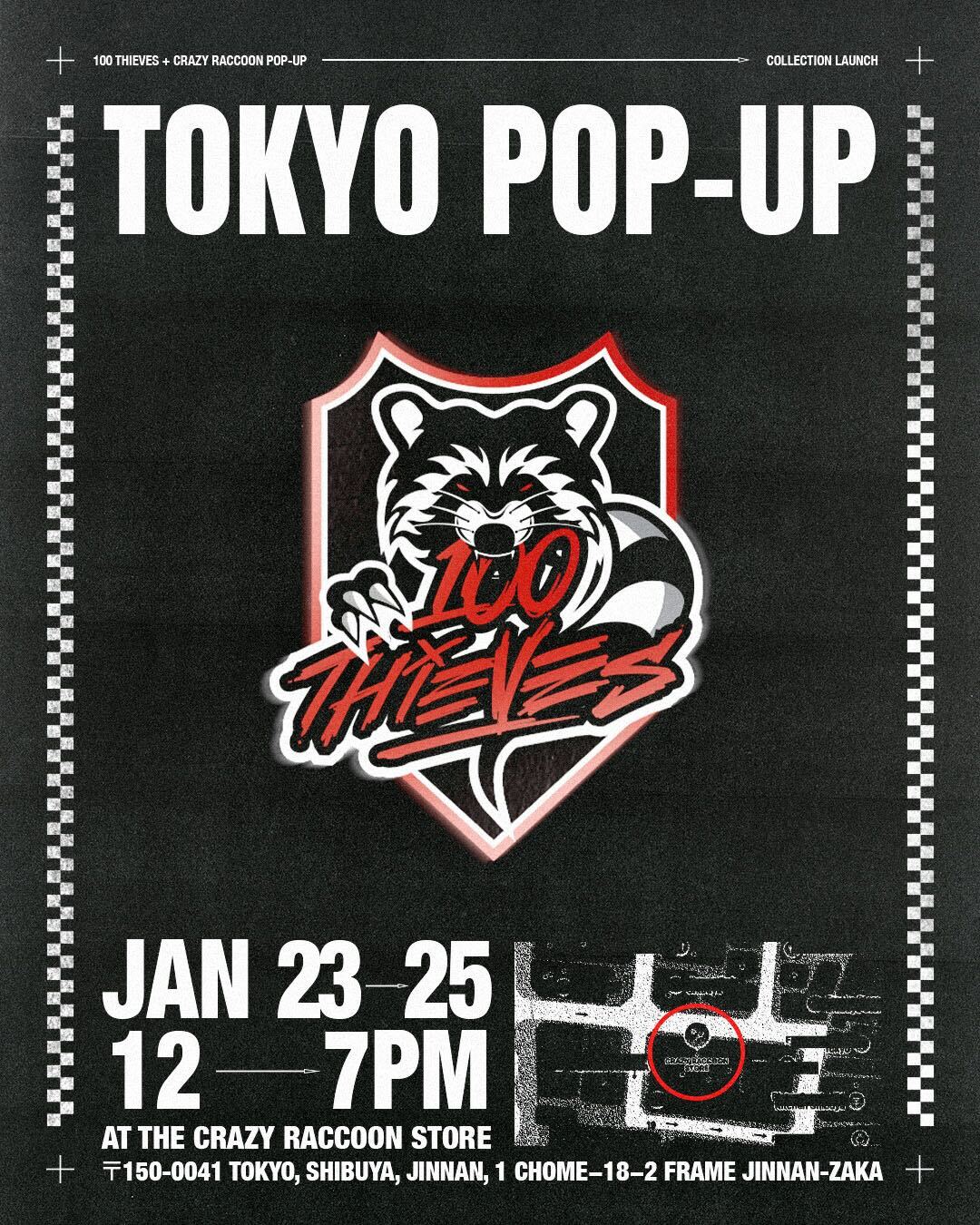 100 Thieves x Crazy Raccoon '26 Lookbook