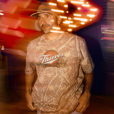 Model in Real Tree Tee