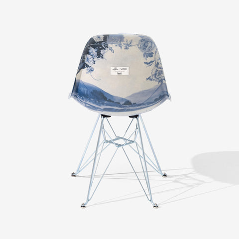 Back detail on Pokemon + 100 Thieves By Modernica Case Study Shell Chair - Squirtle