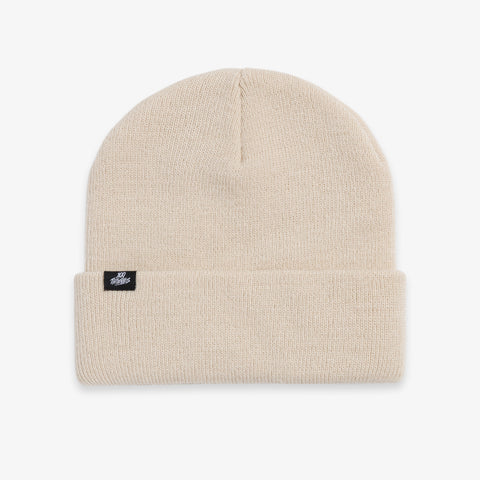 Front of Foundations FW'24 Beanie - Cream