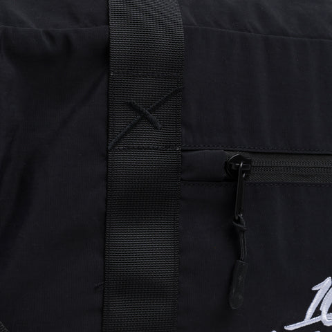 X logo on Weekender Bag - Black