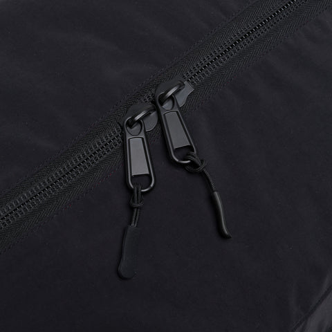 zippers on Weekender Bag - Black