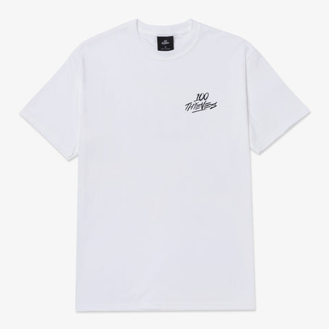 Front of Foundations Core T-Shirt - White