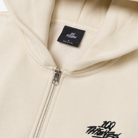 Foundations FW'24 Women's Zip Hoodie - Cream