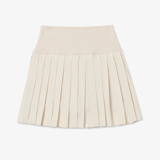 Foundations FW'24 Women's Tennis Skirt - Cream