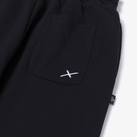 Foundations FW'24 Open Leg Sweatpant - Black